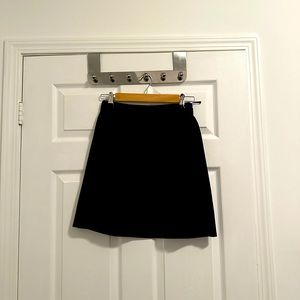 Aritzia Babaton Hopper Mini Skirt in Black